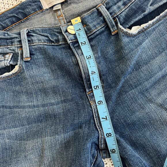 FRAME Denim LE GARCON Skinny Jeans Size 27 - Picture 8 of 9